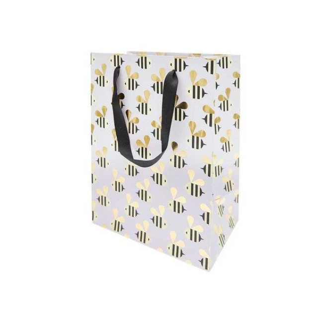 Rico Design Τσάντα Δώρου 18x26x12cm Μέλισσες