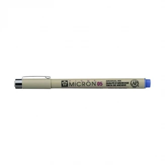 Sakura Pigma Mikron Μαρκαδοράκι Σχεδίου Μπλε 05 (0.45mm)