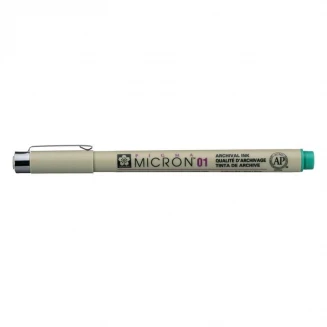 Sakura Pigma Mikron Μαρκαδοράκι Σχεδίου Πράσινο 01 (0.25mm)