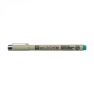Sakura Pigma Mikron Μαρκαδοράκι Σχεδίου Πράσινο 02 (0.3mm)