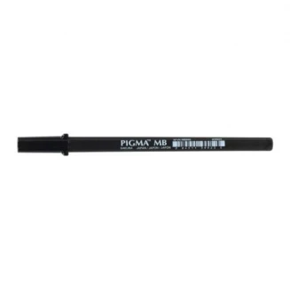 Sakura Pigma Μαύρο Μαρκαδοράκι Πινέλο Professional MB (Medium)