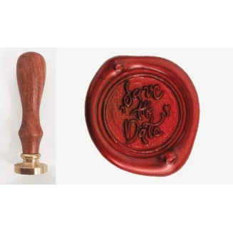 Ορειχάλκινη Σφραγίδα Φ 2,5cm 