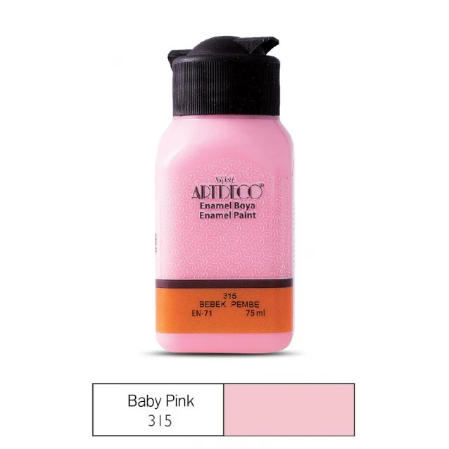 Artdeco 75ml Χρώμα για Γυαλί/Κεραμικό Baby Pink 315