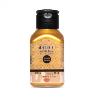 Artdeco 75ml Ακρυλικό Μεταλλικό Χρώμα Antique Gold 3713