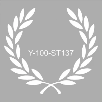 Artdeco Stencil 30x30cm Daphne Crown 137