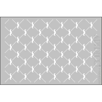 Artdeco Stencil A4 (21x29,7cm) Vintage Men 203