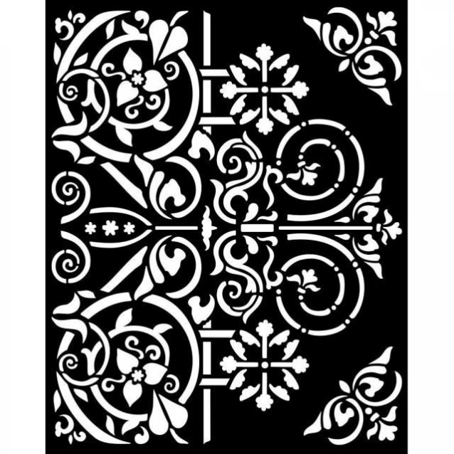 Stamperia Χονδρό Στένσιλ 0,5mm 20x25cm Magic Forest Door Ornaments