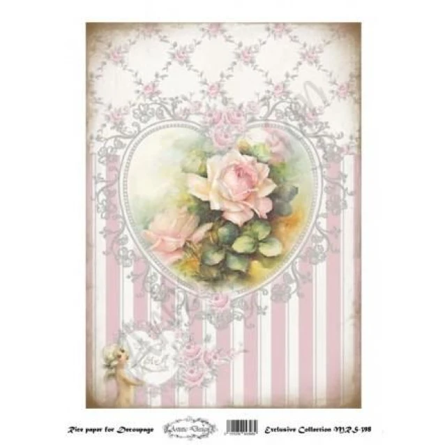 Artistic Design Ριζόχαρτο Decoupage A4 (21x29,7cm) MRS-398
