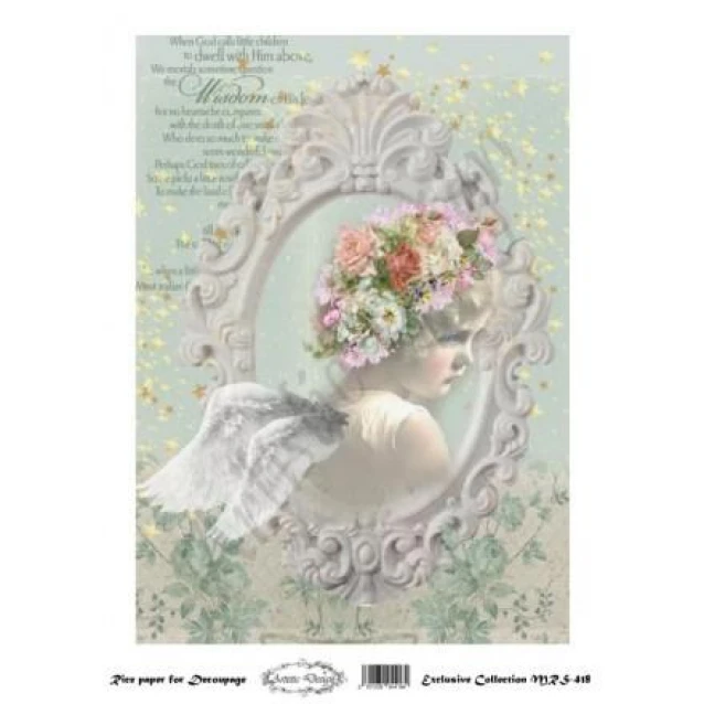 Artistic Design Ριζόχαρτο Decoupage A4 (21x29,7cm) MRS-418