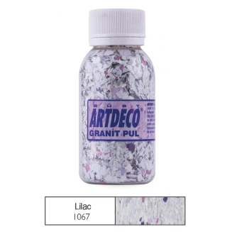 Artdeco 100ml Διακoσμητικές Νιφάδες Μωσαϊκού Granite Lilac 1067