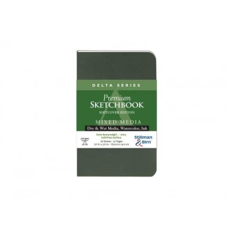 Stillman & Birn Μπλοκ Mixed Media Delta 26 Ιβουάρ Φύλλα Cold Pressed 9x14cm 270gr