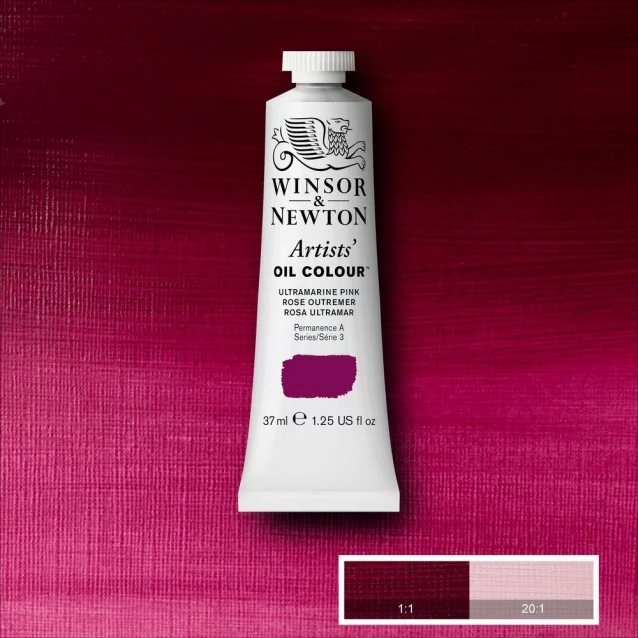 Winsor & Newton 37ml Artists Oil Series 3 Ultramarine Pink