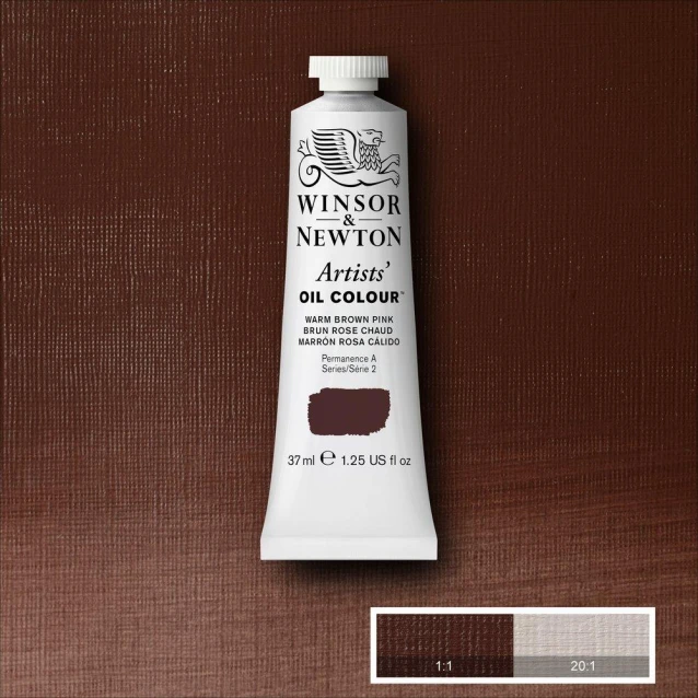 Winsor & Newton 37ml Artists Oil Series 2 Warm Brown Pink