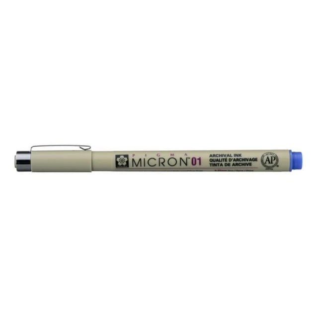 Sakura Pigma Mikron Μαρκαδοράκι Σχεδίου Μπλε 01 (0.25mm)