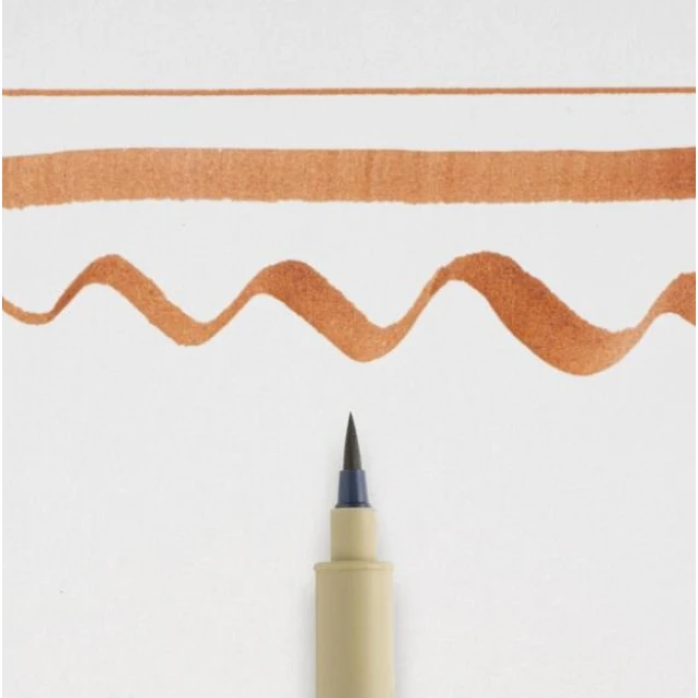 Sakura Pigma Brush Καφέ Μαρκαδοράκι Πινέλο