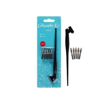 Sinoart Σετ Καλλιγραφίας Κονδυλοφόρος Πλάγιος με 5 Πενάκια