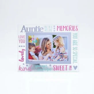 Cheerful Γυάλινη Κορνίζα 15x10cm Auntie