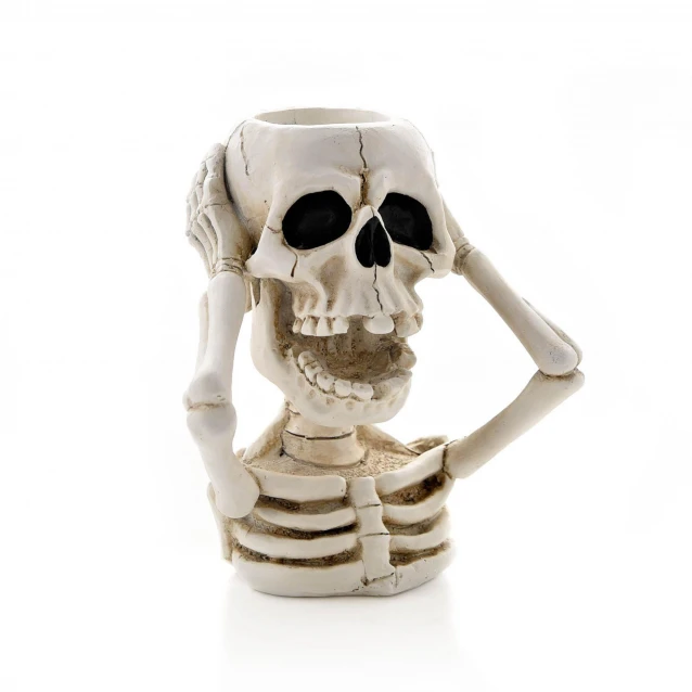 Halloween Κηροπήγειο Σκελετός