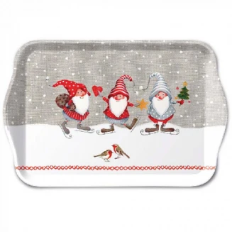 Ambiente Δίσκος Μελαμίνης 13x21cm Skating Dwarfs