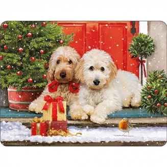 Ambiente Σουπλά PVC 30x40cm Dogs at the Door