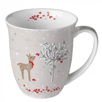 Ambiente Πορσελάνινη Κούπα 400ml Sniffing Deer