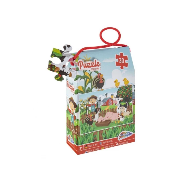 Moxy Παιδικό Παζλ 29x18cm 30 κομμάτια Αγρόκτημα