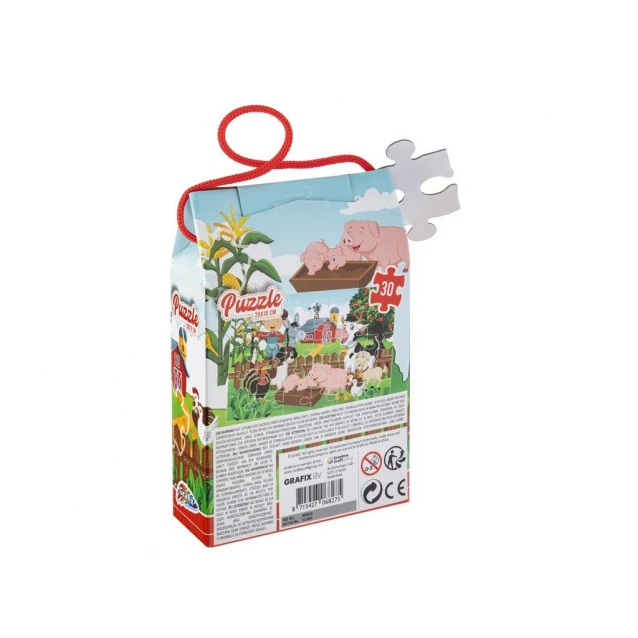 Moxy Παιδικό Παζλ 29x18cm 30 κομμάτια Αγρόκτημα