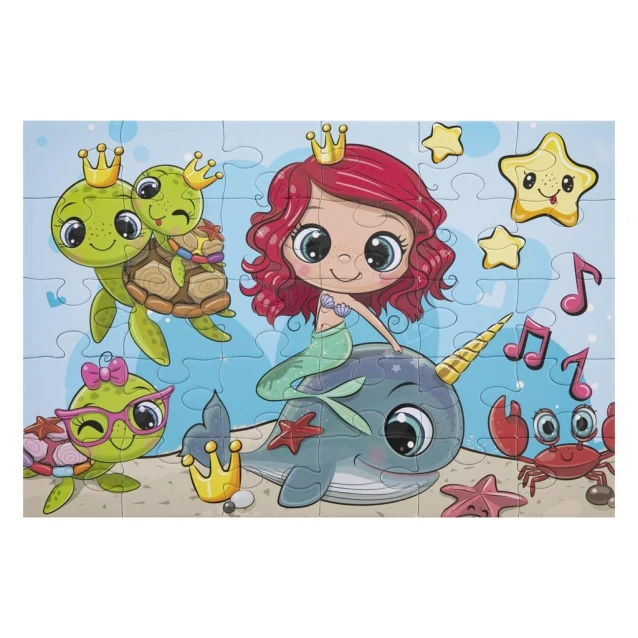 Moxy Παιδικό Παζλ 29x18cm 30 κομμάτια Βυθός