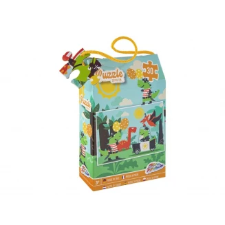 Moxy Παιδικό Παζλ 29x18cm 30 κομμάτια Δεινόσαυροι