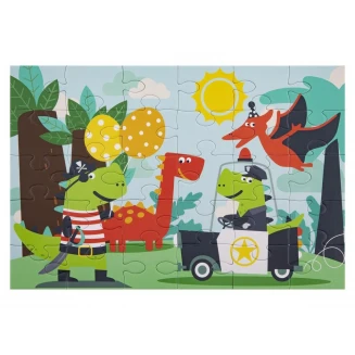 Moxy Παιδικό Παζλ 29x18cm 30 κομμάτια Δεινόσαυροι