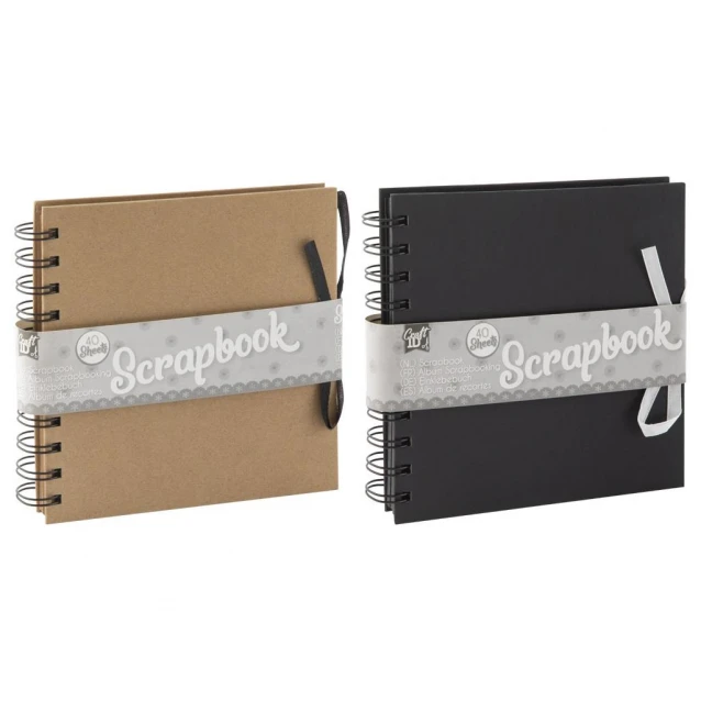 Craft ID Album Scrapbooking Σπιράλ 40 Φύλλων 15x15cm 200gr