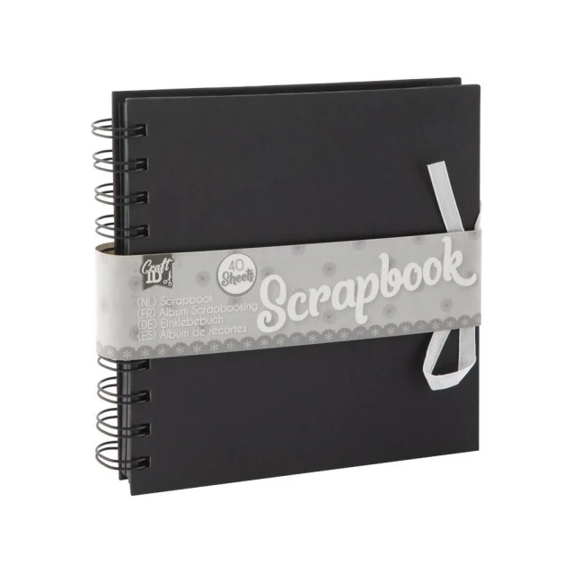 Craft ID Album Scrapbooking Σπιράλ 40 Φύλλων 15x15cm 200gr