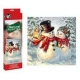 Craft ID Πίνακας Diamond Painting 30x30cm Snowman