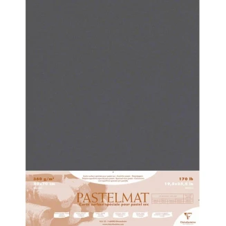 Clairefontaine Χαρτί Pastelmat 50x70cm 360gr Anthracite