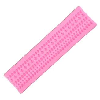 Craftistico Καλούπι Σιλικόνης 19,8x8,5x1cm Μπορντούρα Πέρλες