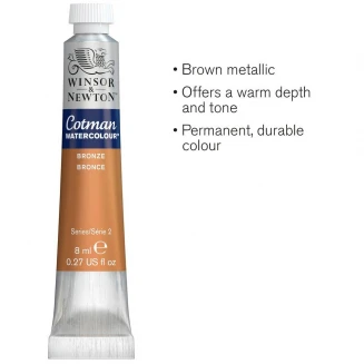 Winsor & Newton 8ml Σωληνάριο Ακουαρέλας Cotman 058 Bronze Series 2