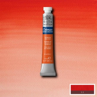 Winsor & Newton 8ml Σωληνάριο Ακουαρέλας Cotman 095 Cadmium Red Hue Series 1