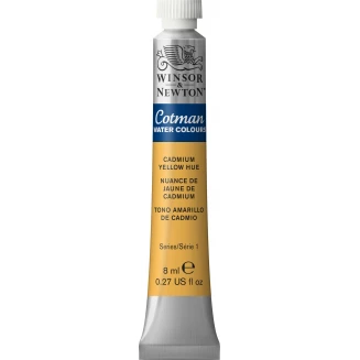 Winsor & Newton 8ml Σωληνάριο Ακουαρέλας Cotman 109 Cadmium Yellow Hue Series 1