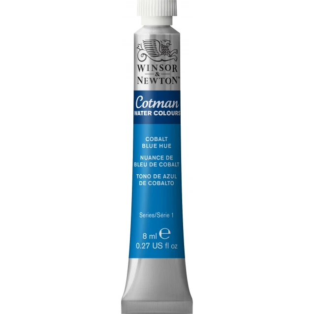 Winsor & Newton 8ml Σωληνάριο Ακουαρέλας Cotman 179 Cobalt Blue Hue Series 1