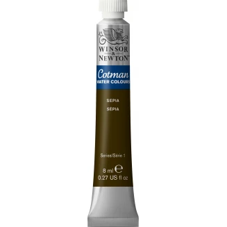 Winsor & Newton 8ml Σωληνάριο Ακουαρέλας Cotman 609 Sepia Series 1