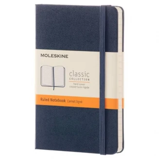 Μoleskine Σημειωματάριο με Γραμμές Μεγάλο Saphr Blue Σκληρόδετο