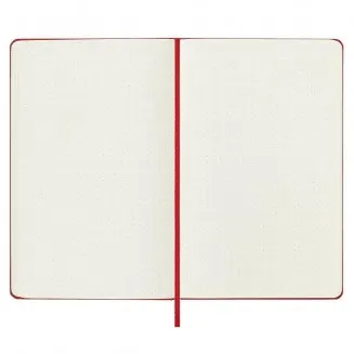 Moleskine Σημειωματάριο με Τελίτσες Μεγάλο Scarlet Red Σκληρόδετο