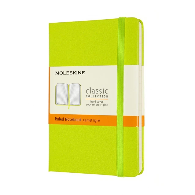 Μoleskine Σημειωματάριο με Γραμμές Μεγάλο Lemon Green Σκληρόδετο