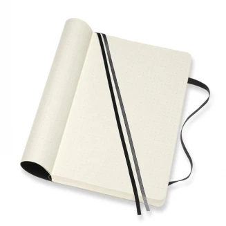 Moleskine Σημειωματάριο με Τελίτσες Μικρό Black Εύκαμπτο