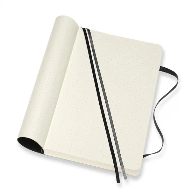 Moleskine Σημειωματάριο με Τελίτσες Μικρό Black Εύκαμπτο