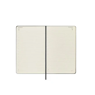 Moleskine Ημερολόγιο Μεγάλο Sapphire Blue Σκληρόδετο 2024