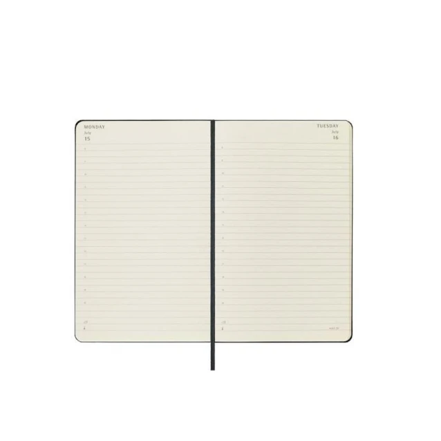 Moleskine Ημερολόγιο Μεγάλο Sapphire Blue Σκληρόδετο 2024
