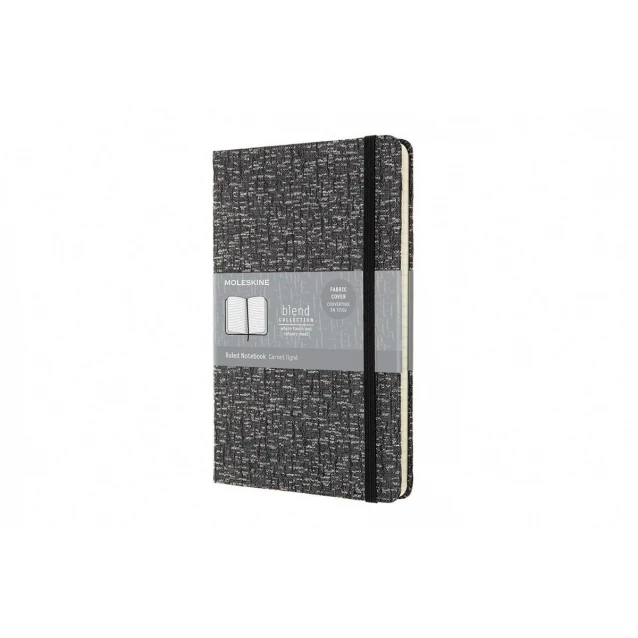Moleskine Σημειωματάριο με Γραμμές Μεγάλο Blend Collection 19 Grey Σκληρόδετο