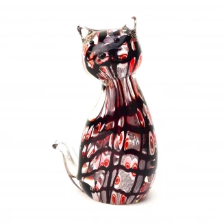 Objets dart Γυάλινη Φιγούρα Γάτα