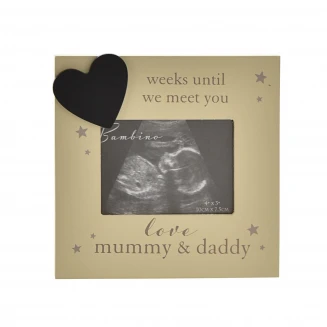 Bambino Κορνίζα Υπερήχου Αντίστροφης Μέτρησης Mummy & Daddy